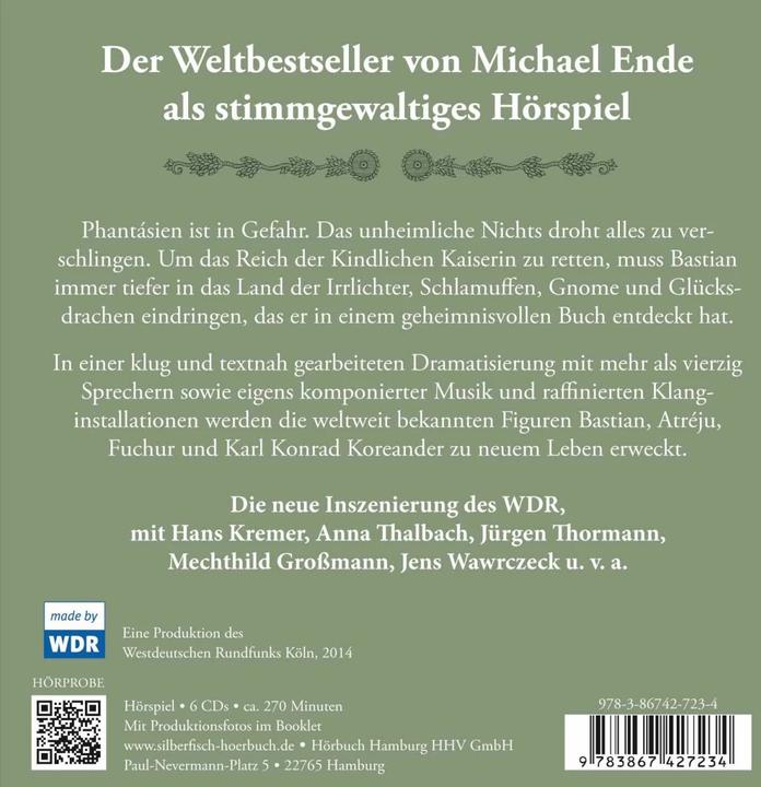 Produktbild Die Unendliche Geschichte-Das Hörspiel (Michael Ende, Deutsch, Französisch)