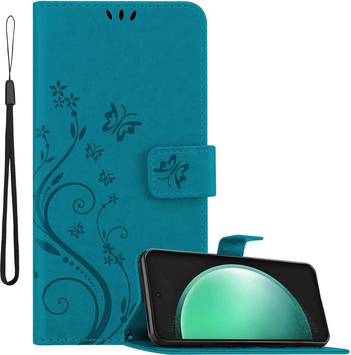 Cadorabo Coque pour Samsung Galaxy S24 FE pour Fleur Book (Samsung Galaxy S24 FE)