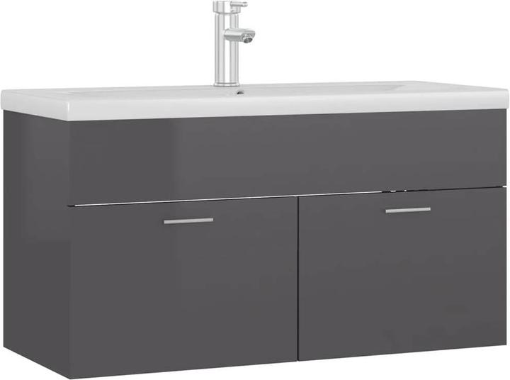 Produktbild VidaXL Waschbeckenunterschrank und Waschbecken