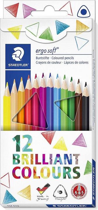Actual product image Staedtler Colored pencils 'ergosoft (Multicoloured, 12 x)