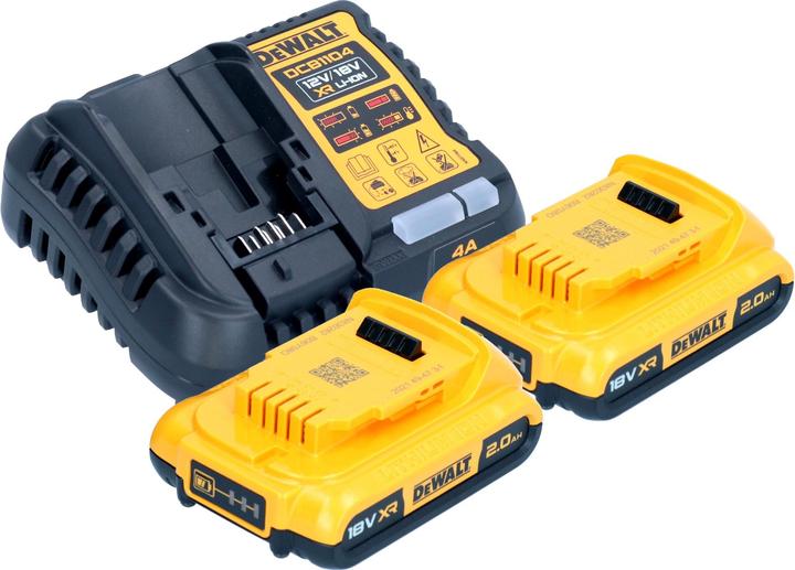 Productafbeelding DeWalt DCH 273 D2 Accu combihamer 18V 2,1J SDS-Plus Brushless + 2x accu 2,0Ah + lader + TSTAK (Oplaadbare batterij)