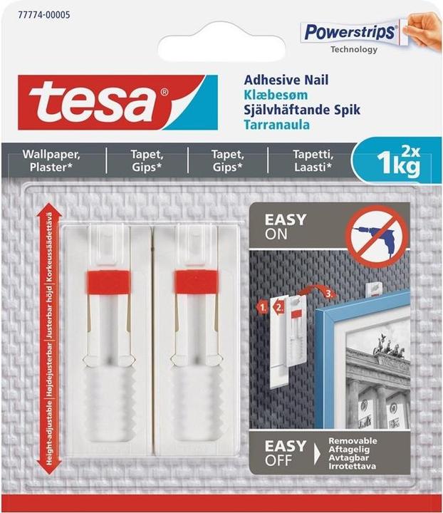 tesa 77774 MOUNTING SYSTEM. 2X1KG