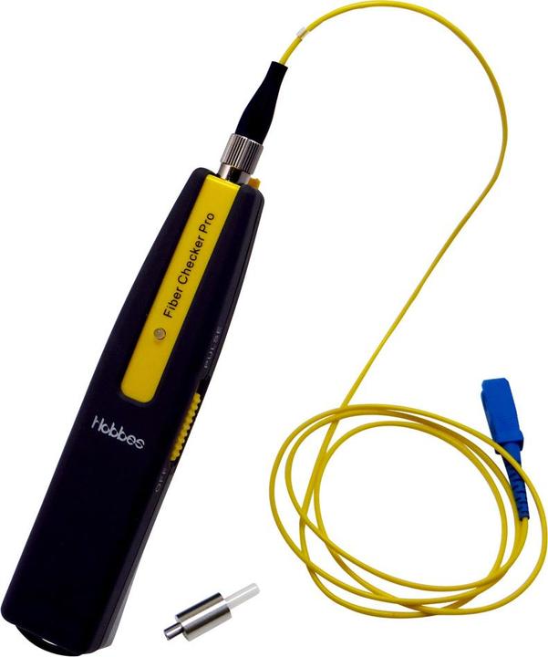 Actual product image Hobbes Portable Laser Fiber Checker Pro with 1.25 mm adapter