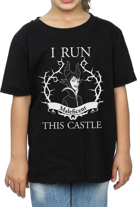 Immagine prodotto Maleficent I Run This Castle Maglietta Ragazze (152, 158)