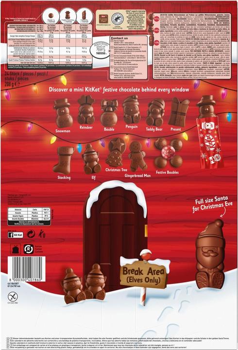 Immagine prodotto Kitkat Calendario dell'Avvento (362 g)