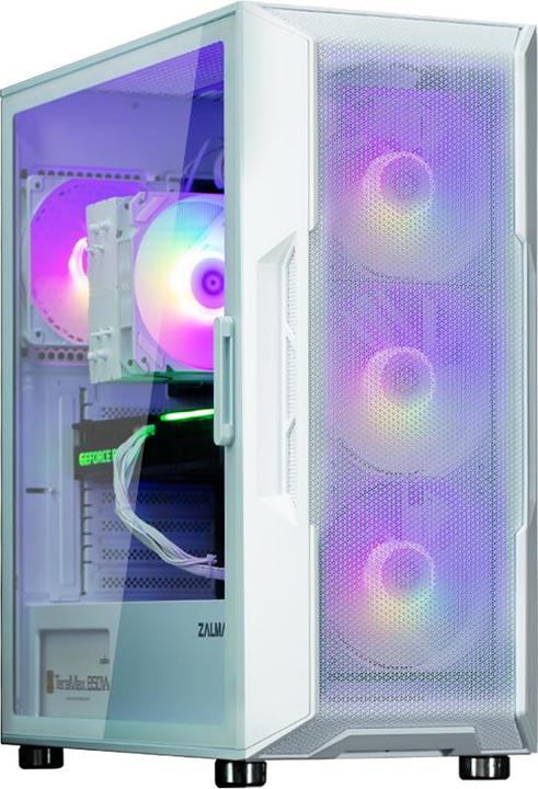 Actual product image Zalman Boitier Moyen Tour ATX I3 Neo aRGB avec panneau vitré (Blanc) (mATX, Mini-ITX, ATX)