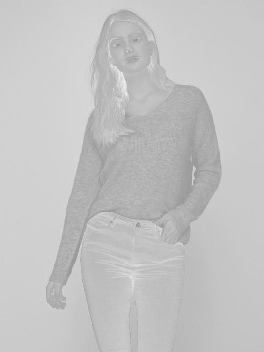 Actual product image Vero Moda V-neck knit jumper (XS)