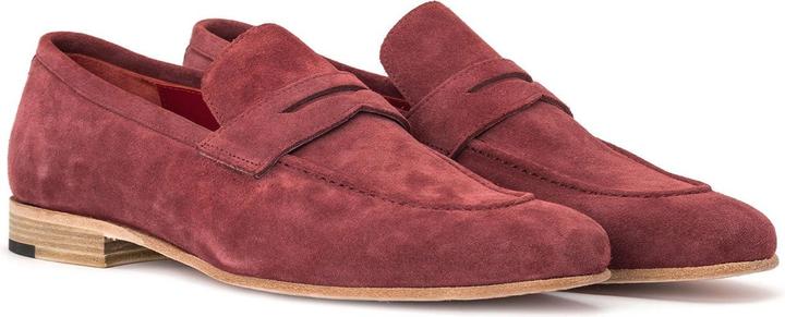 Produktbild Alexander 1910 Cannes Moccasin - Bordeaux Suede (44)