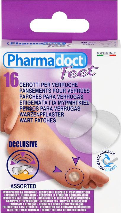 Actual product image Axisis Wart plaster 2 sizes, 16 pcs PFL (16 x)