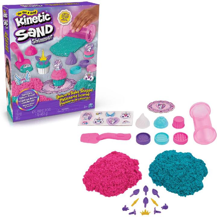Actual product image Spin Master Kinetic Sand Unicorn Back Set