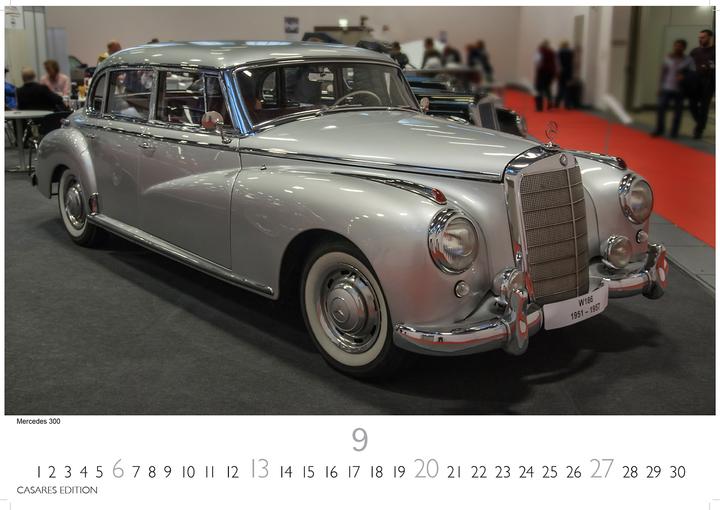 Produktbild Mercedes Classic Cars 2026 S 24x35cm (24 x 35 cm, Deutsch)