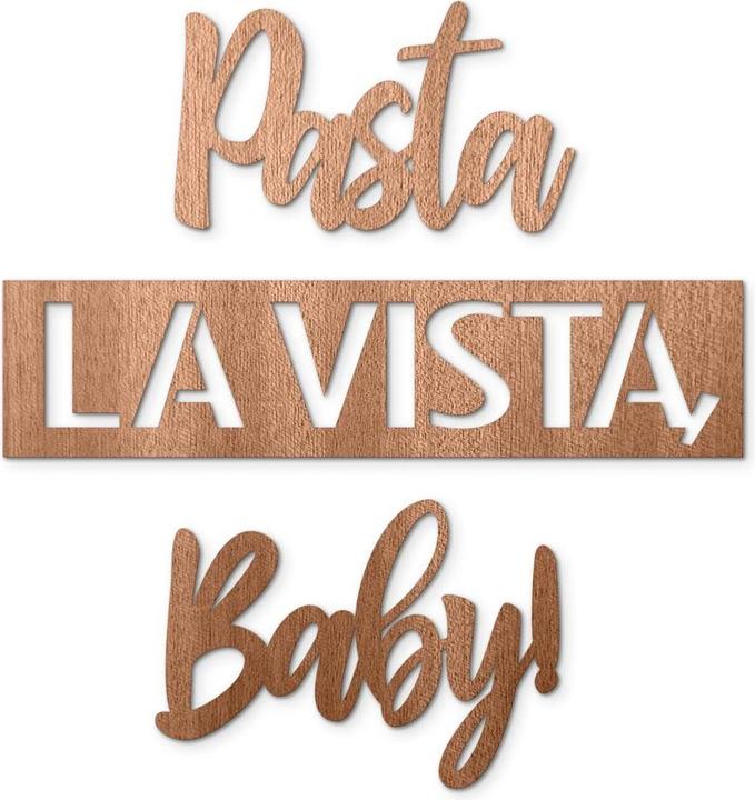 Produktbild Trenddeko Pasta La Vista Baby (50 x 53 cm)