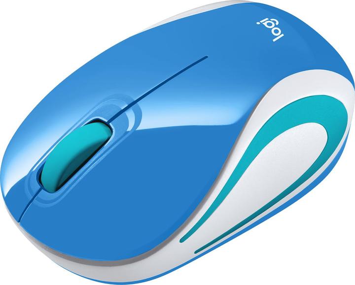 Produktbild Logitech M187 wireless Mini Mouse blue (Kabellos)