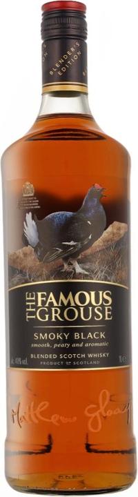 The Famous Grouse SMOKY BLACK Blended Scotch Whisky 40% Vol. 1l (Blended Whisky)