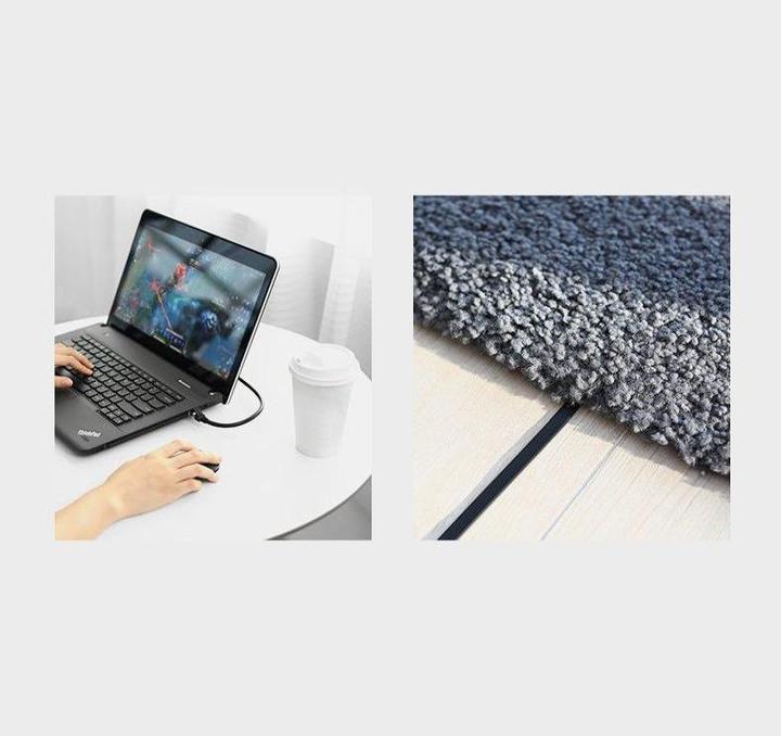 Image du produit Ugreen Cat 6 UTP Flat Ethernet RJ45 Cable Pure Copper 2m (black) (UTP, CAT6, 2 m)
