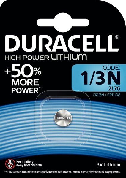 Produktbild Duracell Lithium (1 Stk., CR1/3N, 160 mAh)