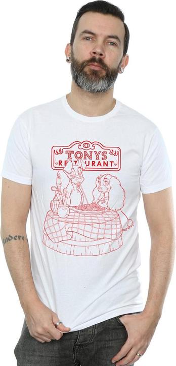 Produktbild Disney Lady And The Tramp That's Amore TShirt (4XL)
