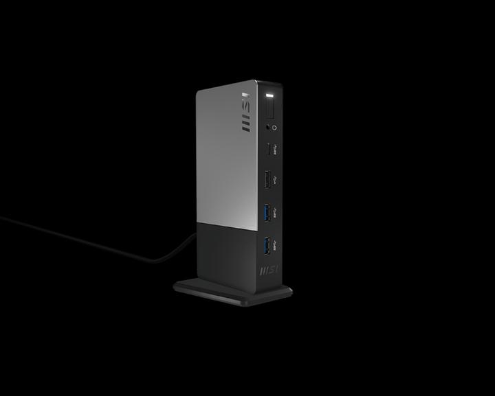 Immagine prodotto MSI Docking station USB-C Gen 2 USB 3.2 Gen 2 (3.1 Gen 2) Type-C (USB-C, 9 Porti)