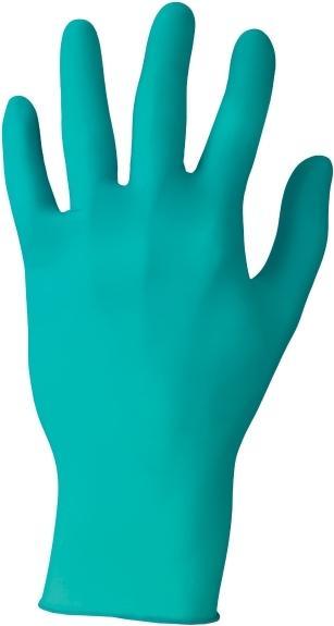 Actual product image Ansell Disposable gloves TouchNTuff 92-600 size 8 1/2-9 green EN 374 PPE category III (2, 3, 4, 5, 6, 7, 8, 9)