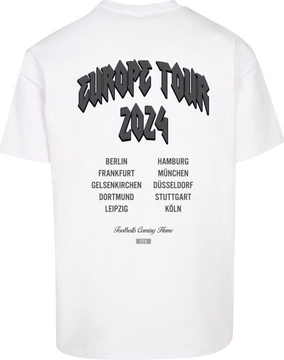 Actual product image Urban Classics Football's coming Home Europe Tour Oversize Tee - 141509 (S)
