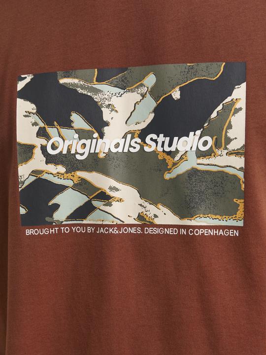 Produktbild Jack & Jones Gedruckt Rundhals T-shirt T-shirt (XS)