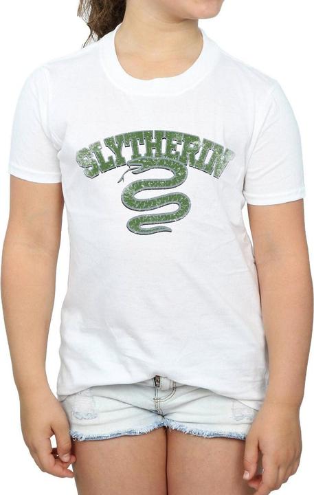 Immagine prodotto Slytherin Sport Emblem Maglietta Ragazze (128)