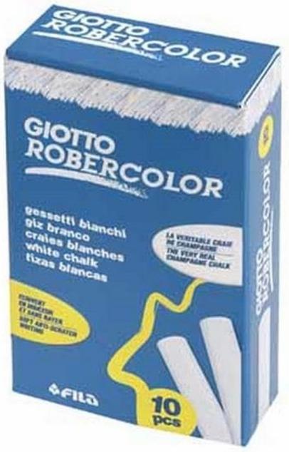 Immagine prodotto Giotto Robercolor - gessetti per lavagna (Bianco, 10 x)