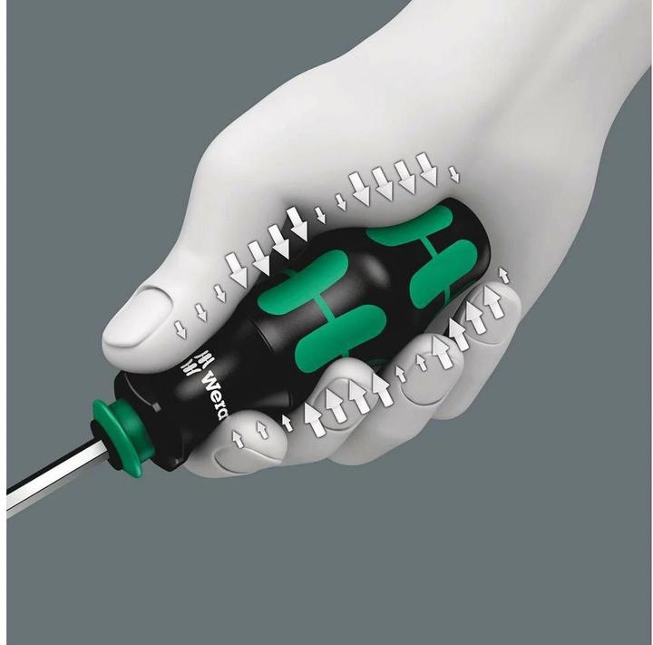 Actual product image Wera Kraftform Kompakt 20 (1.0 x 5.5 mm / 1.2 x 6.5 mm / PZ 1 / PZ 2 / PH 1 / PH 2)