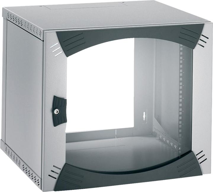 Produktbild APC Schneider Actassi OPB NSYOPB12U6F - Gehäuse - geeignet für Wandmontage - Hellgra (12 HE, 19 Zoll Rack)