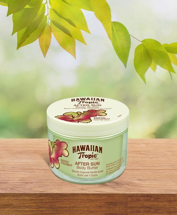 Image du produit Hawaiian Tropic Beurre pour le corps après-soleil Exotic Coconut (Baume, 250 ml)