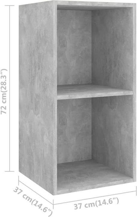Actual product image VidaXL Wall cabinet (37 x 37 x 107 cm)