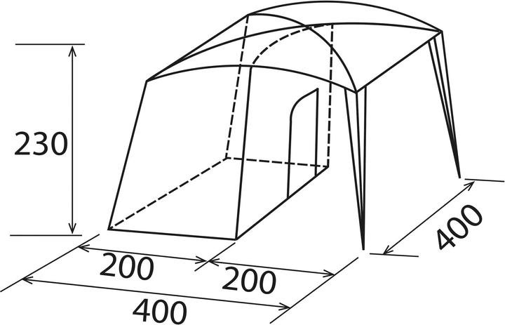 Image du produit Brunner Medusa Lodge (Tente tunnel, 15.40 kg, 4 personnes)