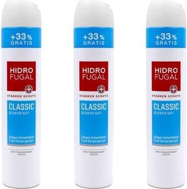 Produktbild MGA Hydrofugal Classic Anti-Transpirant Deo Spray XL 200ml (Spray, 200 ml)