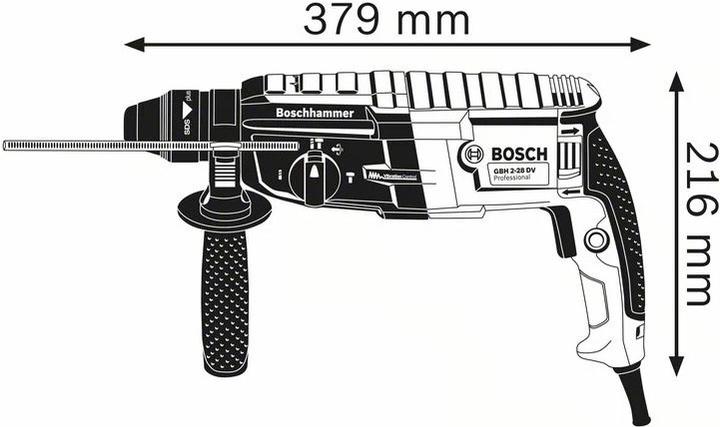Produktbild Bosch Professional Bohrhammer mit SDS plus GBH 2-28, L-BOXX (Netzbetrieb)