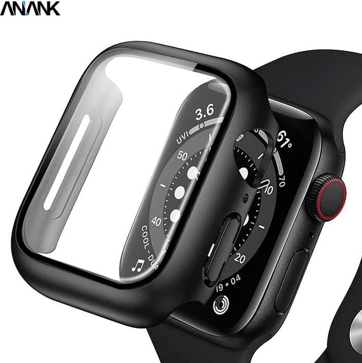 Anank Apple Watch Ultra 49mm - Tempered Glass / Panzerglas mit Bumper Case