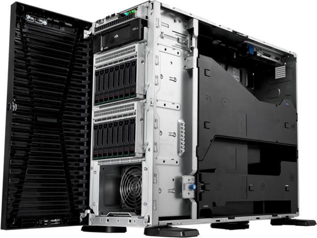 Image du produit HPE ProLiant ML110 Gen11 Tour Xeon-S 4510 12 coeurs 2.4GHz 2x32GB-R 8xSFF Hot Plug 2x480GB SSD MR408i (Intel Xeon Silver 4510, 64 Go, Serveur de la tour)