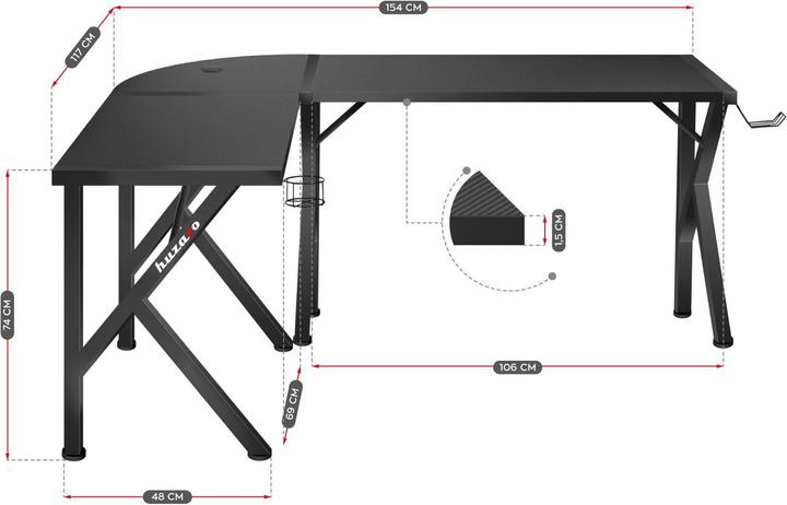 Actual product image Huzaro Hero 6.3