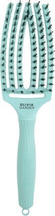 Actual product image Olivia Garden FingerBrush Combo Medium Mint Blue