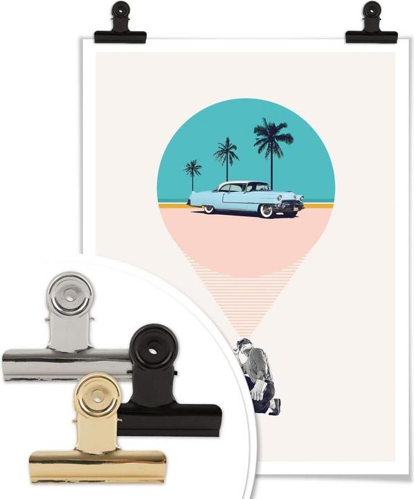 Actual product image Trenddeko F is for future posibilities (80 x 100 cm)