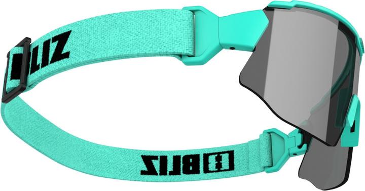 Produktbild Bliz Breeze (Matt Turqoise, smoke w silver mirror, Orange)