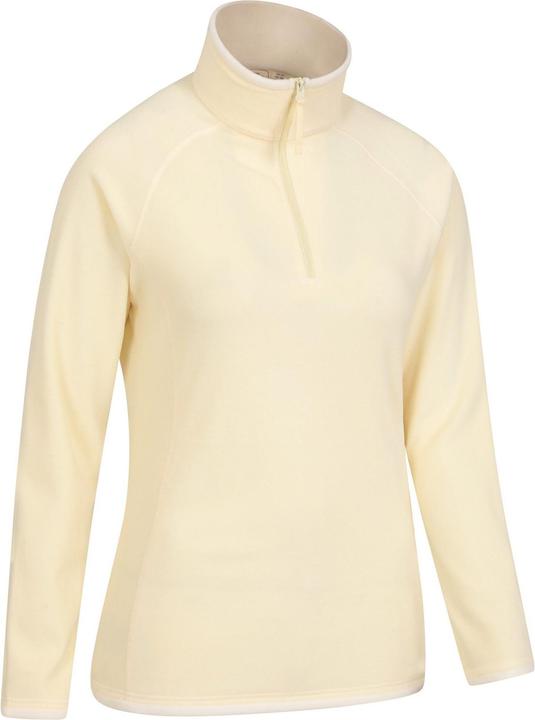 Actual product image Mountain Warehouse Womens/Ladies Montana Half Zip Fleece Top (54 D)