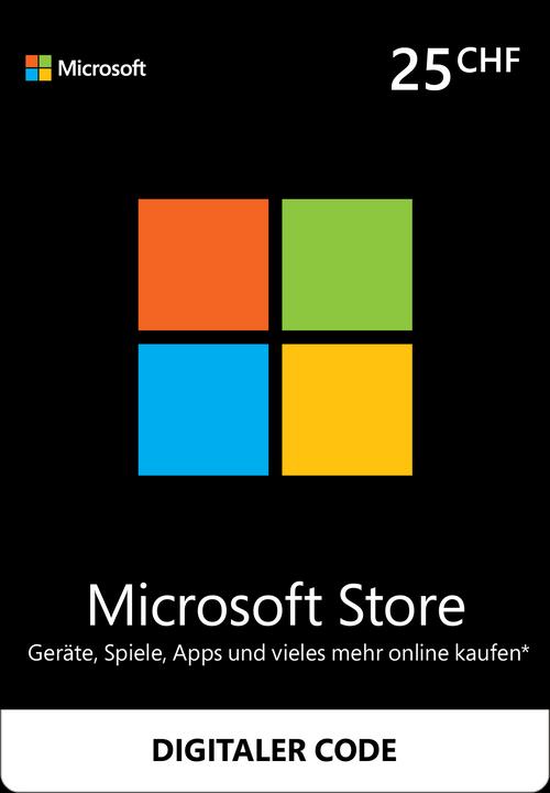 Image du produit Microsoft Branded Giftcard (25 CHF)