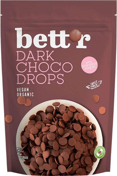 Bett'r Dark choco drops (200 g)