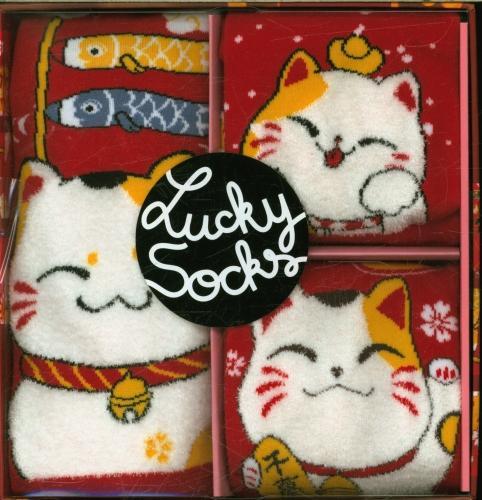Immagine prodotto Les goûters de la famille chaussettes chat maneki (Francese, Collettività, 2024)
