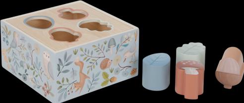 Produktbild Little Dutch Formen-Steckspiel Forest Friends FSC