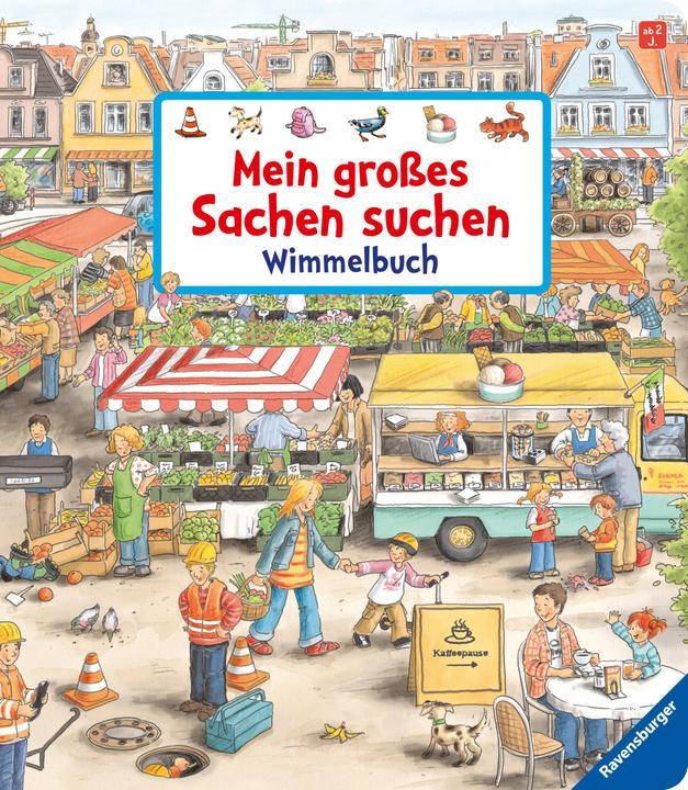 Produktbild Ravensburger Mein grosses Sachen suchen Wimmelbuch (Deutsch, Susanne Gernhäuser)