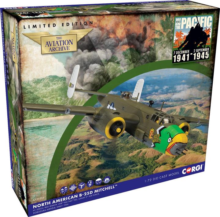 Immagine prodotto Corgi North American B-25D Mitchell Red Wrath 1944