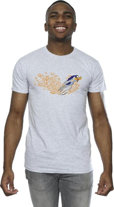 Immagine prodotto Looney Tunes ACME Doodles Road Runner Maglietta Uomo (L)