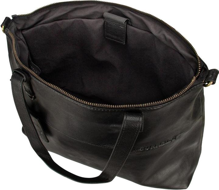 Immagine prodotto Burkely Borsa shopper Norah naturale in pelle con scomparto per laptop da 36 cm (10 l)