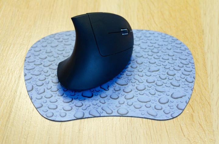 Produktbild Q-Connect Maus ergonomisch schwarz kabellos (Kabellos)
